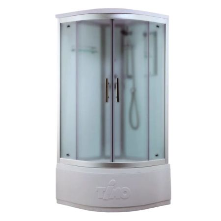 Душевая кабина Timo Standart Silver Fabric T-6600SF, 100x100x220