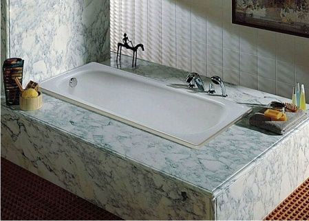 Чугунная ванна Roca Continental 150x70 21290300R без противоскользящего покрытия