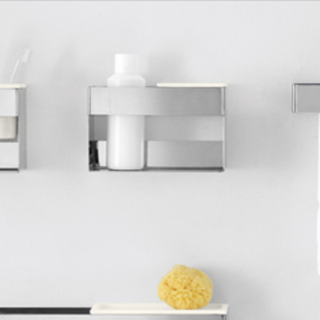 Agape 369 Полочка для аксессуаров, 24см, цвет: глянец, артикул A369204A