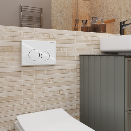 Клавиша для инсталляции CHARUS TM,
Серия: SPAZIO
Материал: Пластик ABS+Хромированные кольца
Тип: Механический
Размер: 245*165*14,5
Цвет: Белый глянцевый, артикул FP.330.11.01