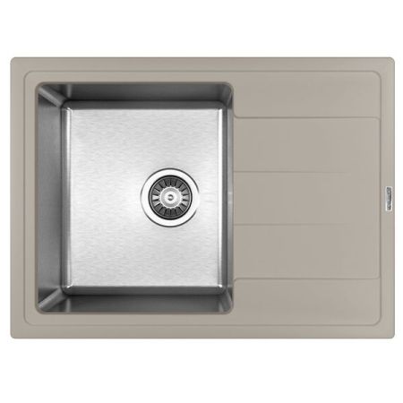 Кухонная мойка Florentina Комби 650 21.390.B0650 Грей