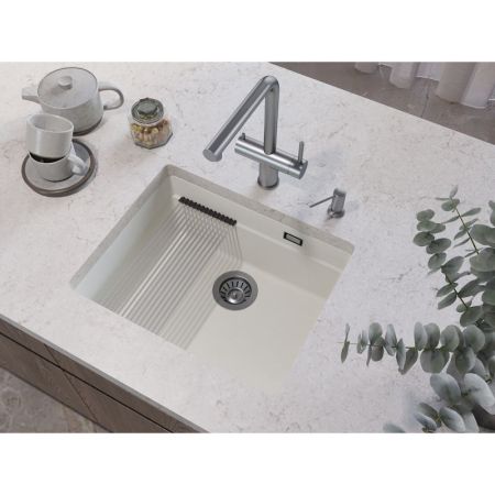 Кухонная мойка Grandex Aqua Comfort 500201, белый