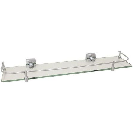 Стеклянная полка Fixsen Kvadro FX-61303В Хром Стеклянная полка Fixsen Kvadro FX-61303В Хром