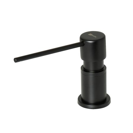 Дозатор для жидких моющих средств Lemark Expert врезной, цвет: чёрный матовый (LM8203BL), артикул LM8203BL