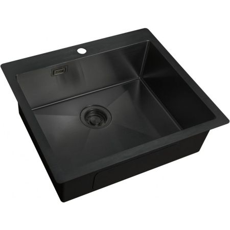 Кухонная мойка ZorG Light Grafit ZL R 590510 GRAFIT Графит, артикул ZL R 590510 GRAFIT