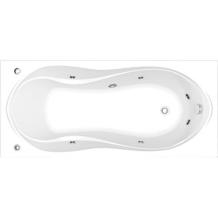 Акриловая ванна Bas Ямайка 180x80 без гидромассажа