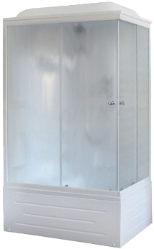 Душевая кабина Royal Bath  RB 8100BP1-M (матовое) левая