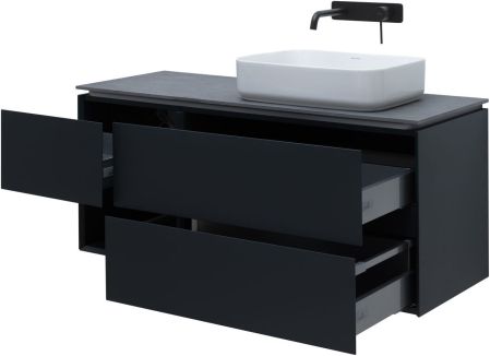 Тумба под раковину Allen Brau Infinity 120 1.21007.AM R антрацит матовый, артикул 1.21007.AM