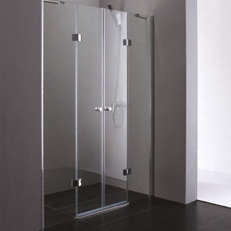 Душевая дверь в нишу Cezares Verona B-22 235 профиль Хром стекло прозрачное, артикул VERONA-W-B-22-240-C-Cr