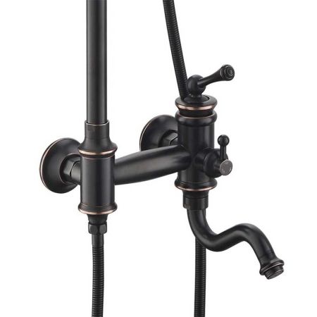 Душевая система Timo Adelia SX-6010/04 Черный антик, артикул SX-6010/04