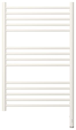 Полотенцесушитель электрический "БОГЕМА 3.0" прямая 800х500 / МЭМ правый (Матовый белый)