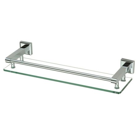 Полка стеклянная Savol S-409591, хром, артикул S-409591
