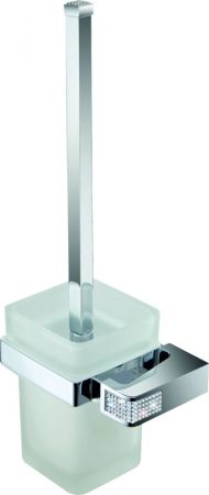 Sanibano Diamond, настенный стеклянный ёрш, цвет хром-кристаллы Swarovski crystal, артикул H9000/10CRС