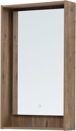 Зеркало Aquanet Милан 50 дуб рустикальный, артикул 00336397