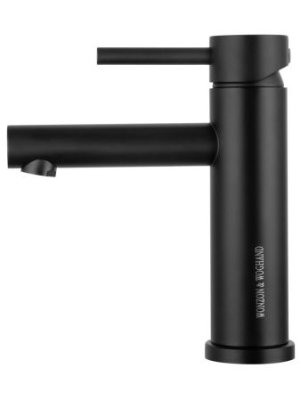 Смеситель для раковины WONZON & WOGHAND, Черный матовый (WW-H9089-MB)
