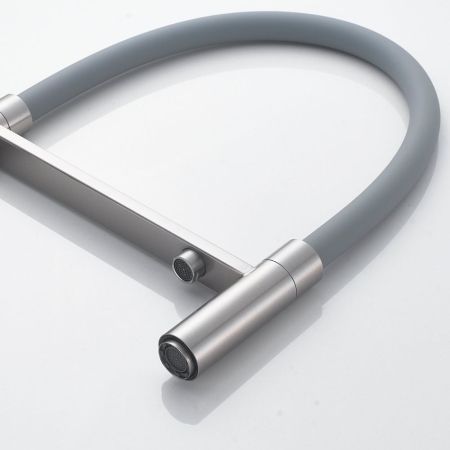 Смеситель для кухни с подключением фильтра Shevanik S178L, сатин