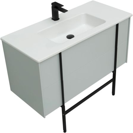 Тумба под раковину Allen Brau Reality 100 1.32007.PWM папирус матовый, артикул 1.32007.PWM