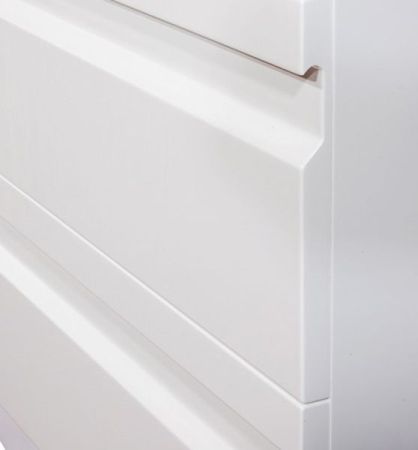 Шкаф пенал SanVit Тема 35 ptema подвесной Белый глянец, артикул ptema