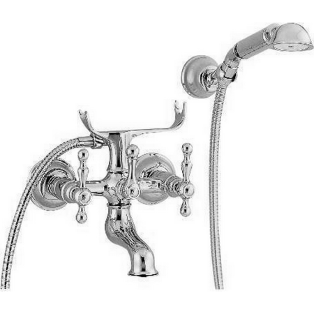 CISAL Arcana America Смеситель для ванны с душевым комплектом, цвет хром