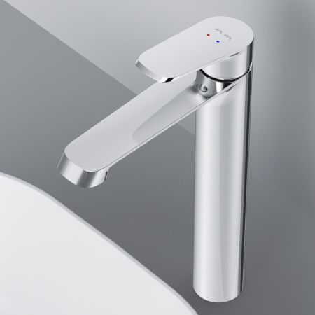 F8F92000 Func, смеситель для умывальника высокий, хром, артикул F8F92000