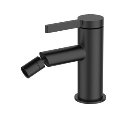 AQG Urban Flow, однорычажный смеситель для биде без донного клапана, цвет черный матовый