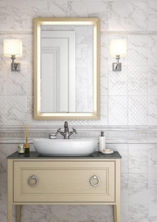 Зеркало PLAZA Classic 65, капучино матовое, артикул PL.C.mi.65\CAP