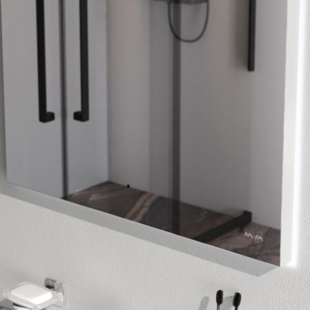 M85MOX10651S X-Joy Зеркало с интерьерной Led подсветкой, ИК-сенсорром, 65 см, артикул M85MOX10651S