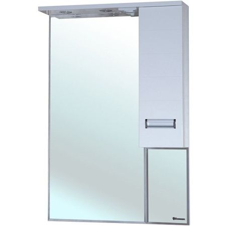 Зеркало со шкафом Bellezza Сиена 60 R 4613909001014 с подсветкой Белое