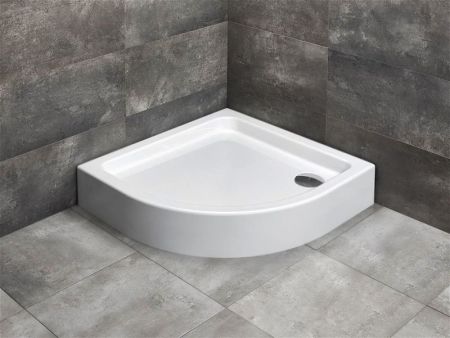 Акриловый поддон для душа Radaway Laros A Compact 85x85x17 белый