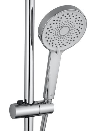 Душевая система WONZON & WOGHAND STICK, Хром (WW-88739017-CR), артикул WW-88739017-CR