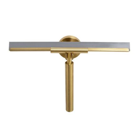 RELAX-SV-BORO Скребок-водосгон для душевой шторки, исполнение брашированное золото, артикул RELAX-SV-BORO