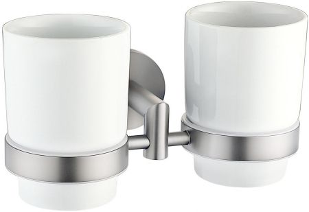 Стакан Allen Brau Priority 6.31003-BN белый/никель браш, артикул 6.31003-BN