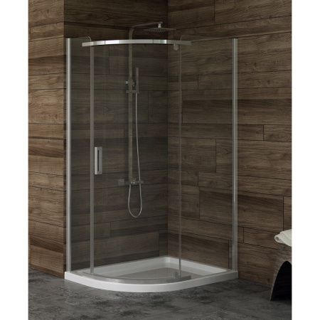 Душевое ограждение NEW TRENDY NEW KOMFORT 120x85x195 K-0440 (хром)