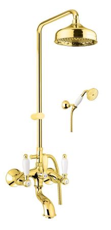 Душевая система Fiore COLONIALE 02OO0615, золото, артикул 02OO0615