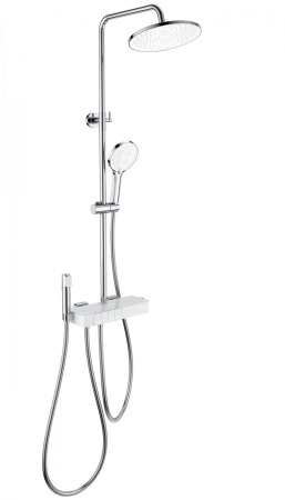 Душевая система с термостатом WONZON & WOGHAND MUSE Forte, Хром (WW-B3580-CR)