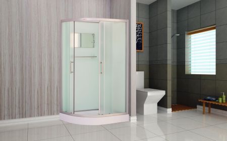 Кабина душевая ESBANO EST-115 C правый, артикул ESKB115CR