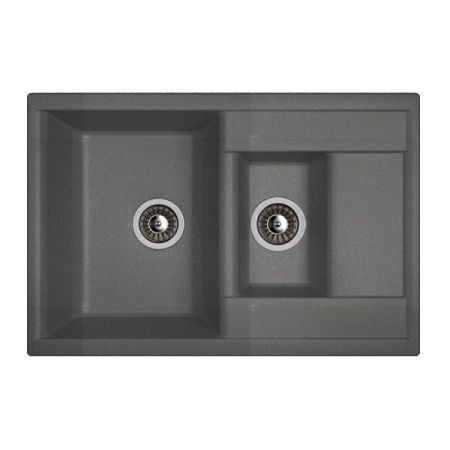 Кухонная мойка Dr. Gans АСТРА 25.065.D0760.411, графит, артикул 25.065.D0760.411