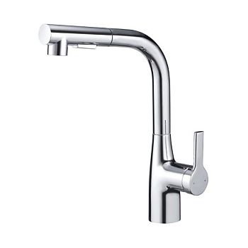 Смеситель для кухни с выдвижным изливом G.Lauf GOG4-A012, хром