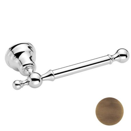 HUBER Croisette Бумагодержатель без крышки, цвет бронза Акция