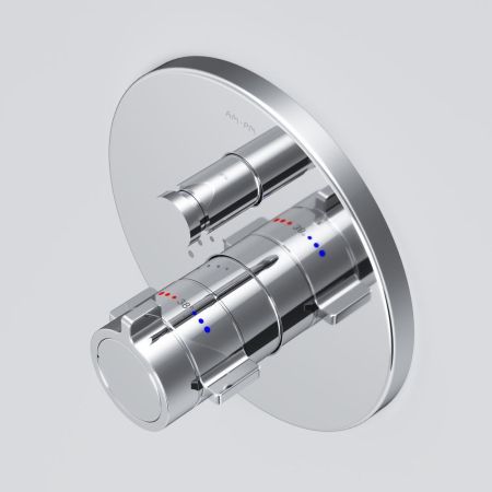 F85A45600 X-Joy Смеситель встроенный с ТМС на 2 потребителя, хром, артикул F85A45600