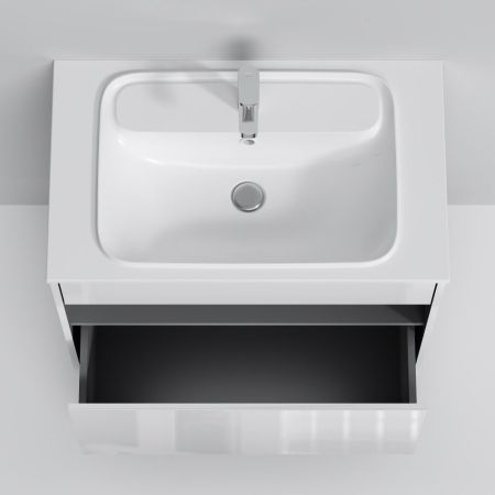 M8FFUX0801WG Func, База с нишей, 1 ящик (pull-out), 80 см, цвет белый глянец, артикул M8FFUX0801WG