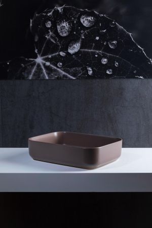 Раковина накладная Allen Brau Fantasy 50 4.11021.TP коричневый, артикул 4.11021.TP