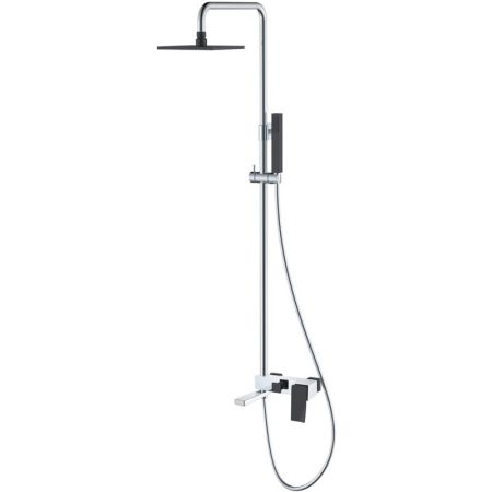 Стойка для душа Q ChromeBlack.2_Комплект, артикул 148-CRB.2