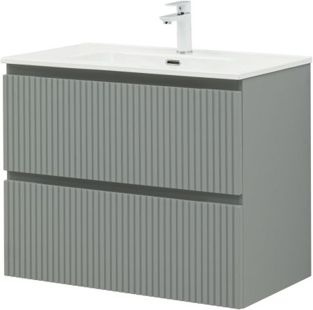 Тумба под раковину Aquanet Джейн (Flat) 80 мисти грин, артикул 00335434