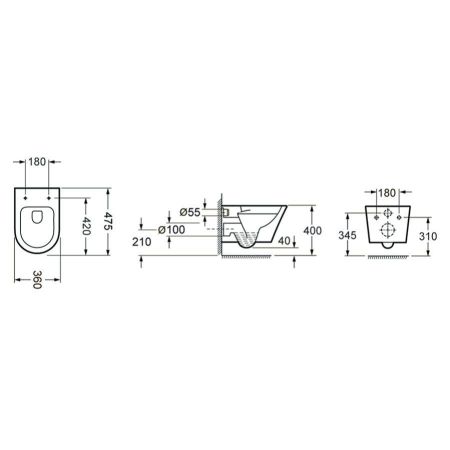 Комплект 2 в 1 Lavinia Boho Biore Compacto 21010005, артикул 21010005