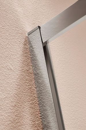 Душевой уголок Cezares Eco R-2 80x80 профиль Хром стекло прозрачное