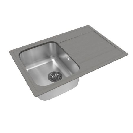 Кухонная мойка Dr. Gans ДУЭТ 26.120.B0760.410, везувий, артикул 26.120.B0760.410