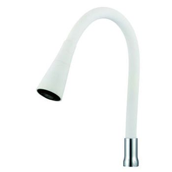 Гибкий излив для кухонного смесителя Savol S-MCG02, белый