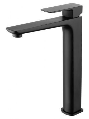 Смеситель для раковины высокий WONZON & WOGHAND EDGE, Черный матовый (WW-88239003-MB), артикул WW-88239003-MB