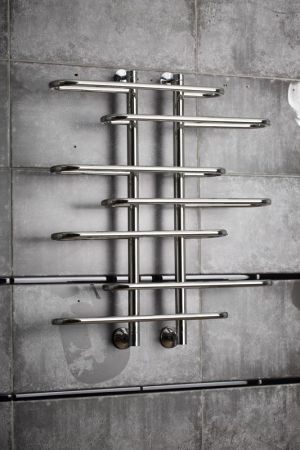 Водяной полотенцесушитель Тругор Логика НП 80x60 Хром, артикул Логика/нп8060